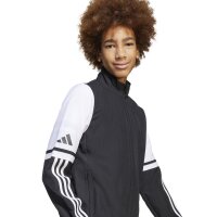 adidas Squadra 25 Präsentationsjacke Kinder - schwarz/weiß