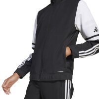 adidas Squadra 25 Präsentationsjacke Kinder - schwarz/weiß