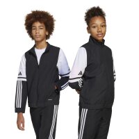 adidas Squadra 25 Präsentationsjacke Kinder - schwarz/weiß