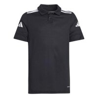 adidas Squadra 25 Poloshirt Kinder - schwarz/weiß