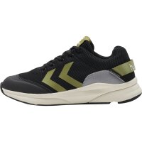 hummel Reach 250 Recycled Tex Lace Jr Kinder Sneaker - black