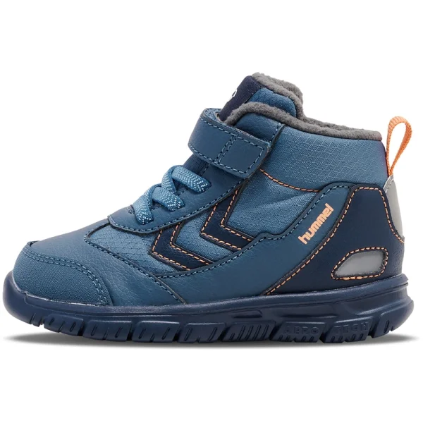 hummel Crosslite Winter Mid Kinder Gummistiefel - bering sea