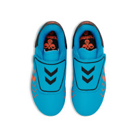 hummel Hattrick Mg Jr Kinder Fußballschuhe - blue/orange - 26