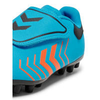 hummel Hattrick Mg Jr Kinder Fußballschuhe - blue/orange - 26