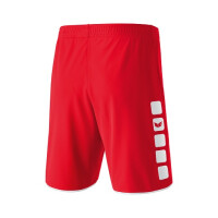 Erima CLASSIC 5-CUBES Shorts mit Innenslip Herren - rot M