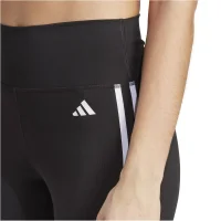 adidas Train Essentials 3-Streifen High-Waisted 3/4-Leggins Damen - schwarz/weiß - S