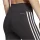 adidas Train Essentials 3-Streifen High-Waisted 3/4-Leggins Damen - schwarz/weiß - S