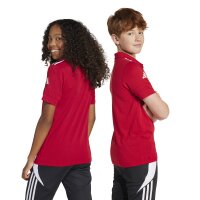 adidas Squadra 25 Poloshirt  Kinder - rot/weiß