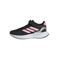 adidas Runfalcon 5 Kids Schuh Kinder - core black/pink spark/silver met./d