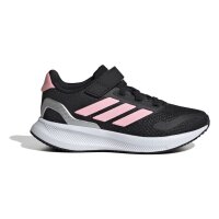 adidas Runfalcon 5 Laufschuh Kinder - core black/pink spark/silver met.