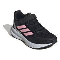 adidas Runfalcon 5 Laufschuh Kinder - core black/pink spark/silver met.