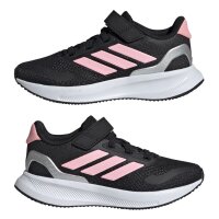 adidas Runfalcon 5 Laufschuh Kinder - core black/pink spark/silver met.