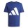 adidas Essentials Big Logo T-Shirt Herren - blau/weiß