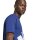 adidas Essentials Big Logo T-Shirt Herren - blau/weiß