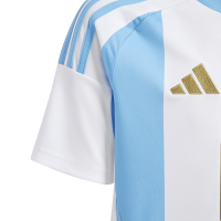 adidas Argentinien Messi Trikot Home 24 Kinder - weiß/blau-164
