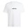 adidas Essentials Linear T-Shirt Herren - weiß/schwarz