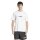 adidas Essentials Linear T-Shirt Herren - weiß/schwarz