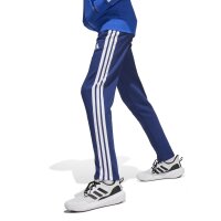 adidas Seasonal Essentials Tiberio 3-Streifen Fleece Trainingsanzug Kinder - blau/schwarz/weiß