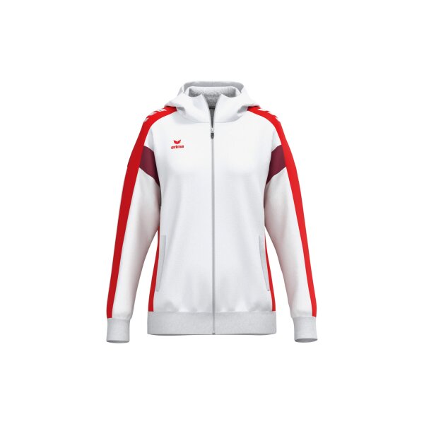 Erima Celebrate 125 Training Jacket with hood Damen - weiß/rot