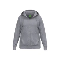 Erima TS Hoody Jacket Damen - grau melange