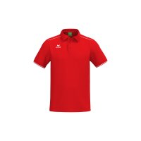 Erima CMPT Poloshirt Herren - rot/weiß