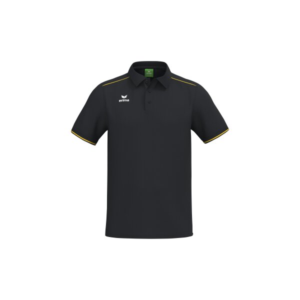 Erima CMPT Poloshirt Herren - schwarz/gelb
