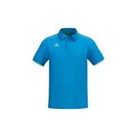 Erima CMPT Poloshirt Herren - curacao/weiß
