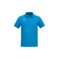 Erima CMPT Poloshirt Herren - curacao/weiß
