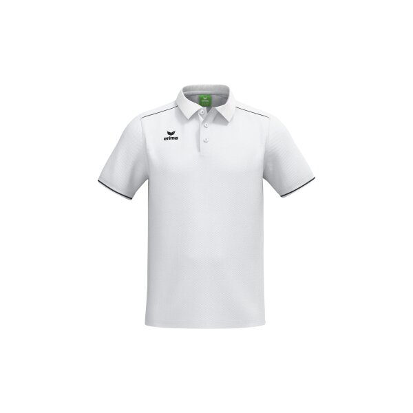 Erima CMPT Poloshirt Herren - weiß/schwarz