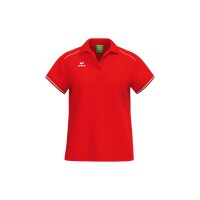 Erima CMPT Poloshirt Damen - rot/weiß
