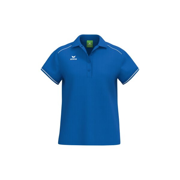 Erima CMPT Poloshirt Damen - new royal/weiß
