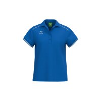 Erima CMPT Poloshirt Damen - new royal/weiß