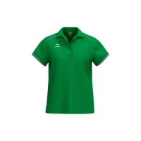 Erima CMPT Poloshirt Damen - smaragd/weiß