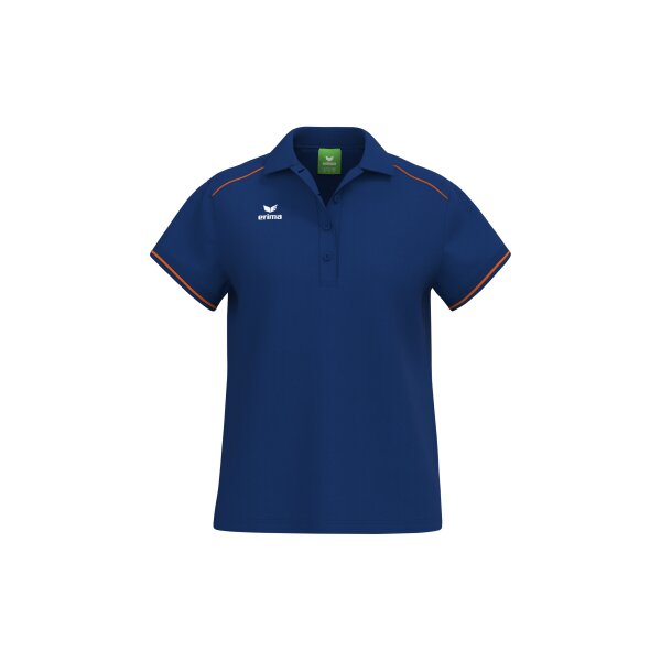 Erima CMPT Poloshirt Damen - new navy/orange