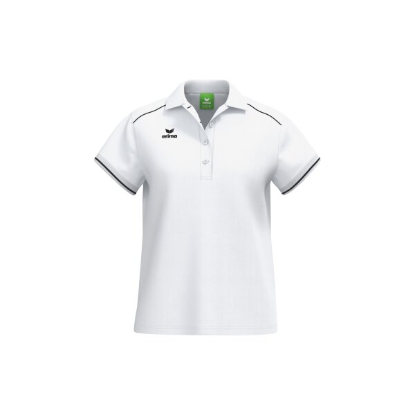 Erima CMPT Poloshirt Damen - weiß/schwarz