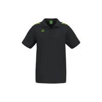 Erima CMPT 3 Wings Poloshirt Herren - schwarz/green gecko