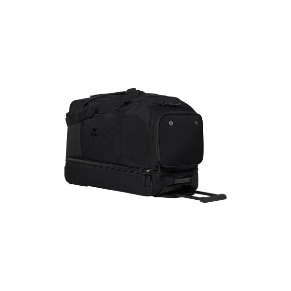Erima Travel Line Trolleybag with Bottomcase Sporttasche Unisex - schwarz