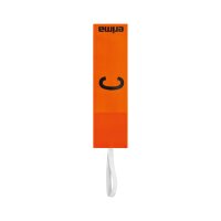 Erima Captain Armband Kapitänsbinde mit Klettverschluss Unisex - neon orange