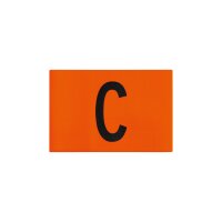 Erima Captain Armband Kapitänsbinde mit Klettverschluss Unisex - neon orange