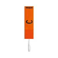 Erima Captain Armband with velcro - neon orange