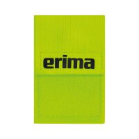 Erima Captain Armband Kapitänsbinde mit Klettverschluss Unisex - gelb