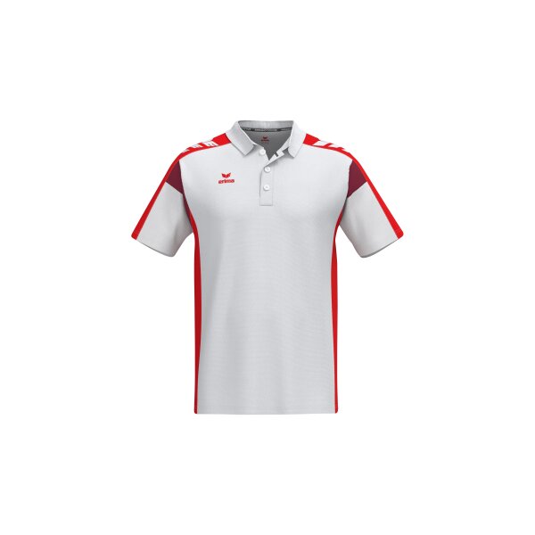 Erima Celebrate 125 Poloshirt function Herren - weiß/rot - XL