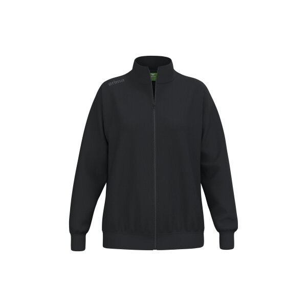 Erima TS Sweatjacket Damen - schwarz - 44