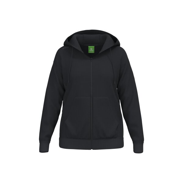Erima TS Hoody Jacket Damen - schwarz - 44