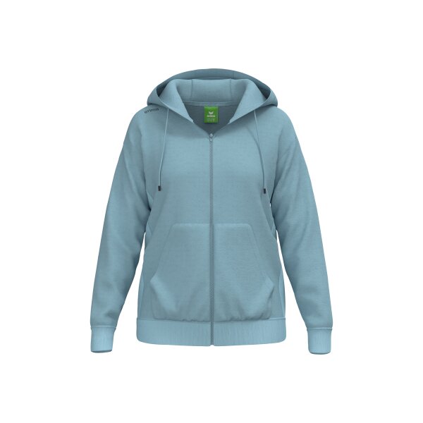 Erima TS Hoody Jacket Damen - smoke blue - 36