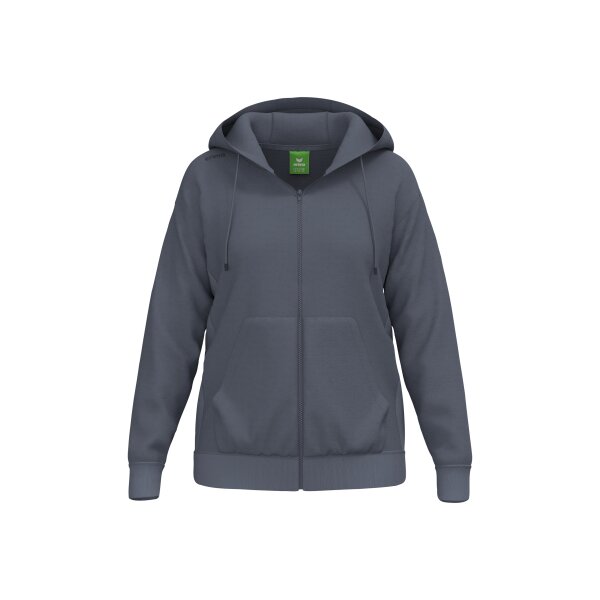Erima TS Hoody Jacket Damen - slate grey - 44