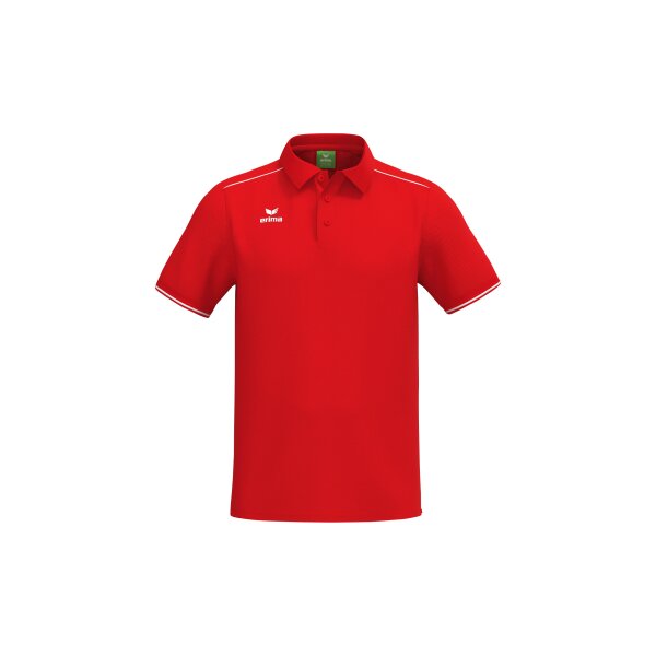 Erima CMPT Poloshirt Herren - rot/weiß - XL