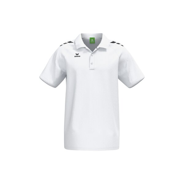 Erima CMPT 3 Wings Poloshirt Herren - weiß/schwarz - L