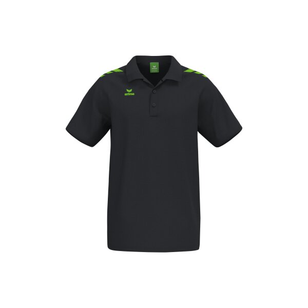 Erima CMPT 3 Wings Poloshirt Herren - schwarz/green gecko - 3XL