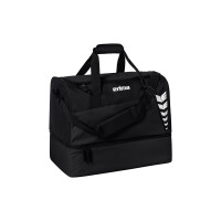 Erima Six Wings Sporttasche mit Bodenfach - schwarz - M